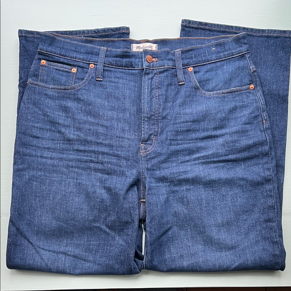 Madewell Perfect Vintage Wide Leg Jeans 32